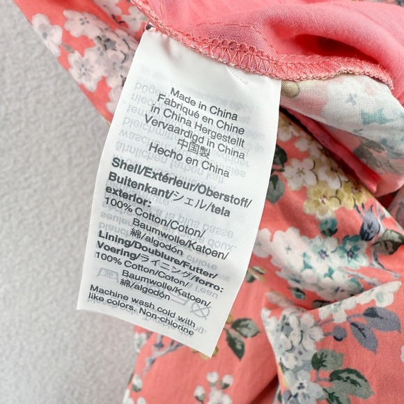 J.CREW Floral Josephine Jumpsuit Size 8 Liberty Fabric Wide Leg Womens NWT - Picture 14 of 14